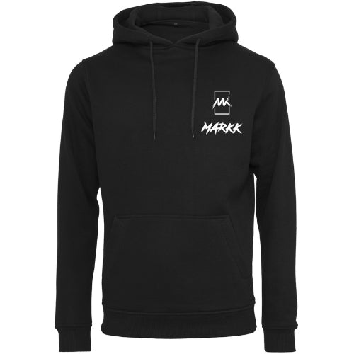 Pull à capuche Noir MARKK Brodé