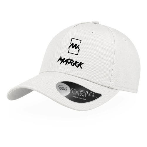 Casquette Blanche avec logo brodé