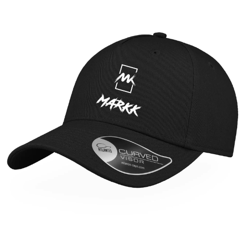 Casquette Noire avec logo brodé
