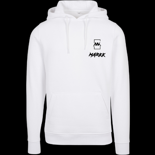 Pull à capuche Blanc MARKK Brodé